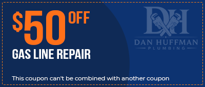 $50 off for Gas Line Repair in Oroville CA and surrounding areas